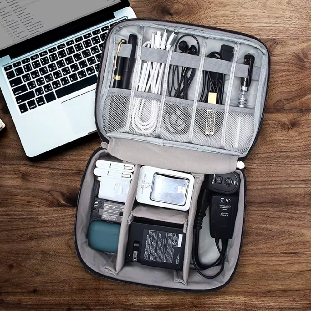 Waterproof Cable Storage Bag for Digital Devices - The Grand Bazaar of Australia
