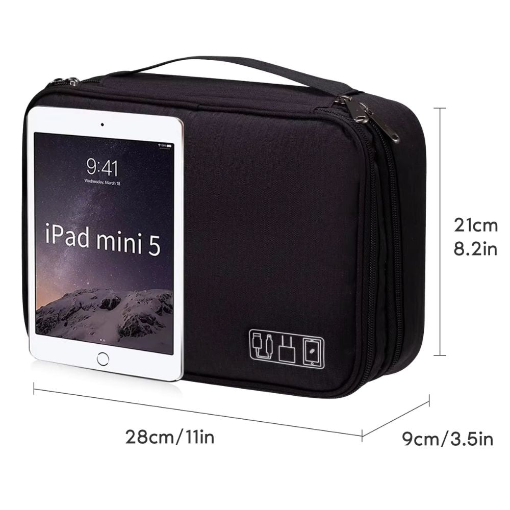 Waterproof Cable Storage Bag for Digital Devices - The Grand Bazaar of Australia