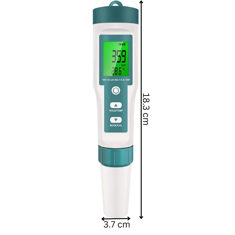7 In 1 PH Meter Water Quality Tester Water Quality Monitor Tester Pen - The Grand Bazaar of Australia
