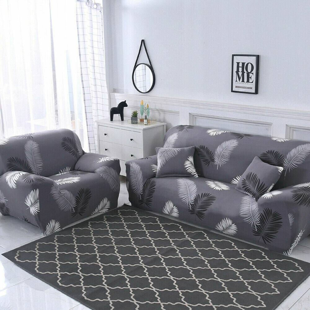 2 Seater Sofa Stretchable Non Slip Flexible Spandex Protector - The Grand Bazaar of Australia