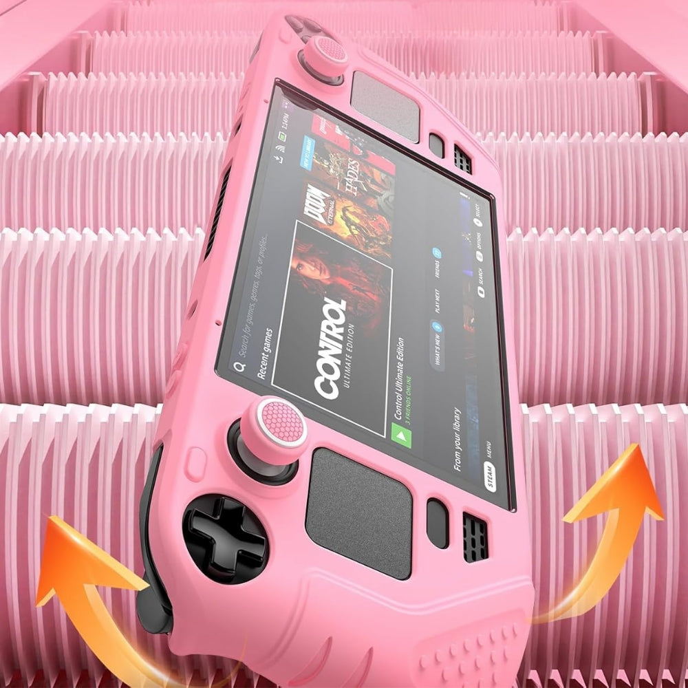9in1 Protective Case Set For Steamdeck OLED Anti-slip Silicone Case - The Grand Bazaar of Australia