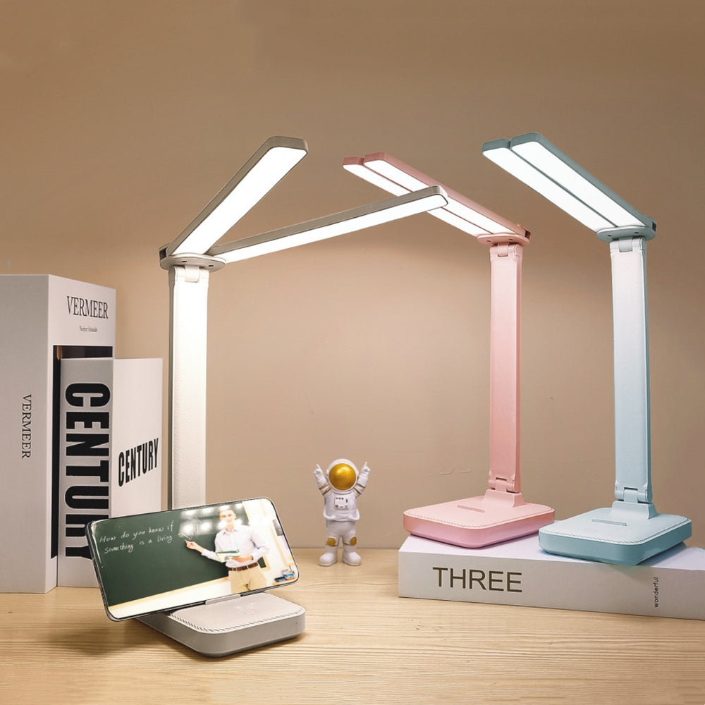 LED Desk Lamp 3 Levels Dimmable Touch Night Light Foldable Table Lamp - The Grand Bazaar of Australia