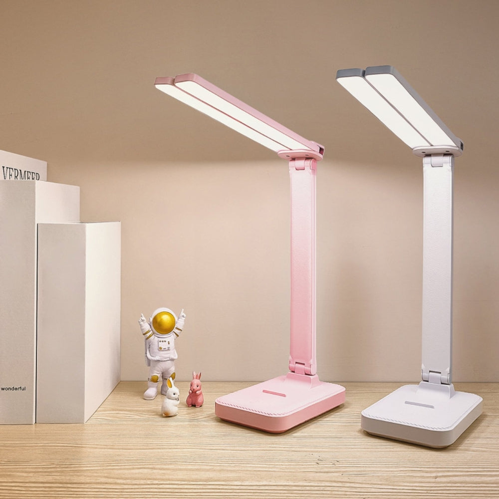 LED Desk Lamp 3 Levels Dimmable Touch Night Light Foldable Table Lamp - The Grand Bazaar of Australia