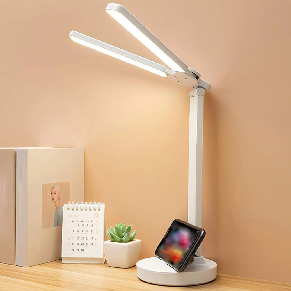 LED Desk Lamp 3 Levels Dimmable Touch Night Light Foldable Table Lamp - The Grand Bazaar of Australia