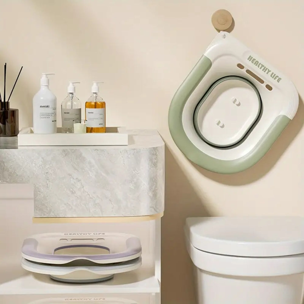 Portable Folding Toilet Sitz Bath For Toilet Seat - The Grand Bazaar of Australia