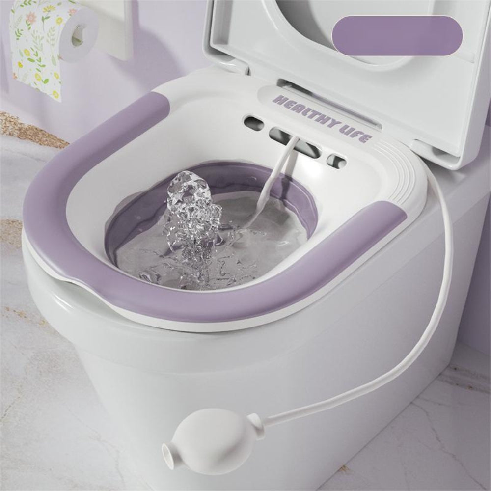 Portable Folding Toilet Sitz Bath For Toilet Seat - The Grand Bazaar of Australia