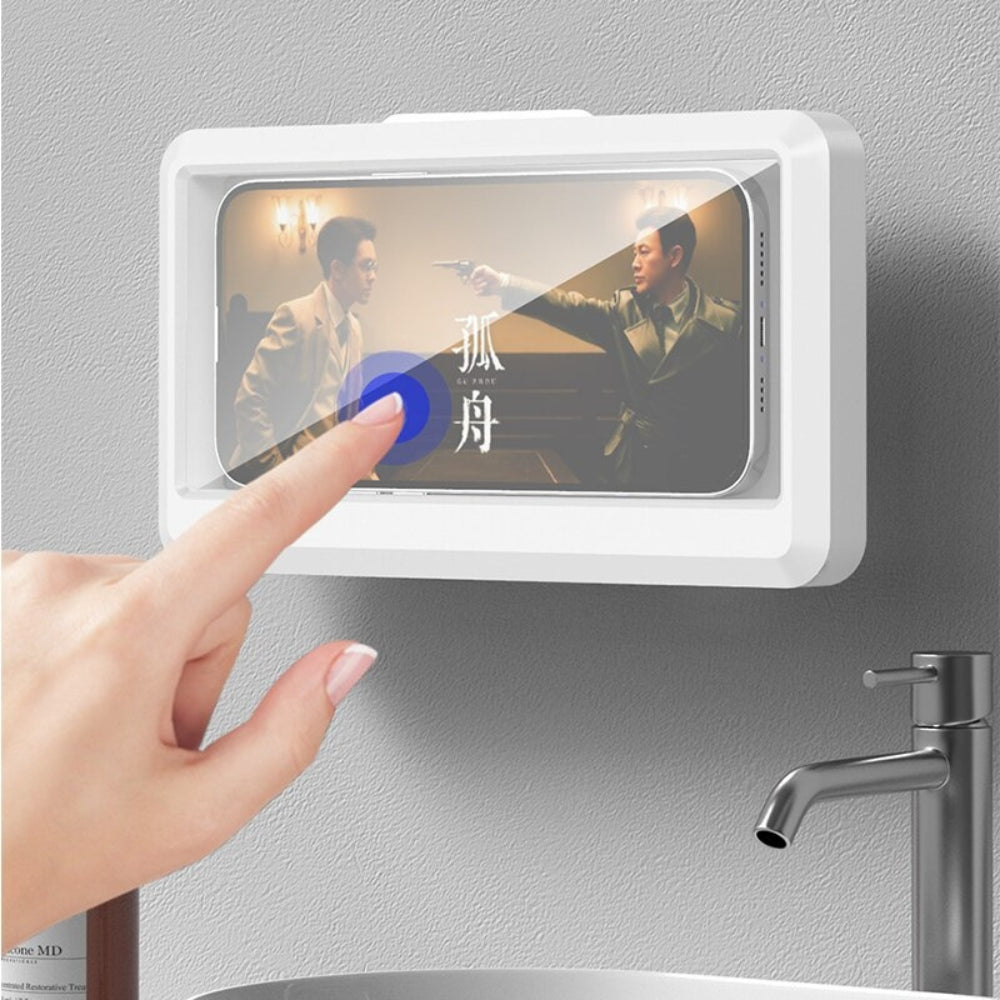 Waterproof Bathroom Phone Holder Wall Box with Self-Adhesive - The Grand Bazaar of Australia