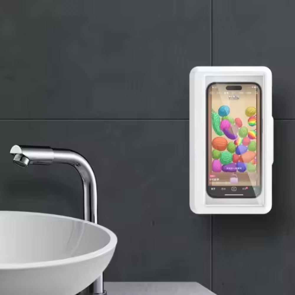 Waterproof Bathroom Phone Holder Wall Box with Self-Adhesive - The Grand Bazaar of Australia