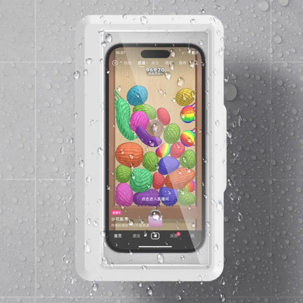 Waterproof Bathroom Phone Holder Wall Box with Self-Adhesive - The Grand Bazaar of Australia