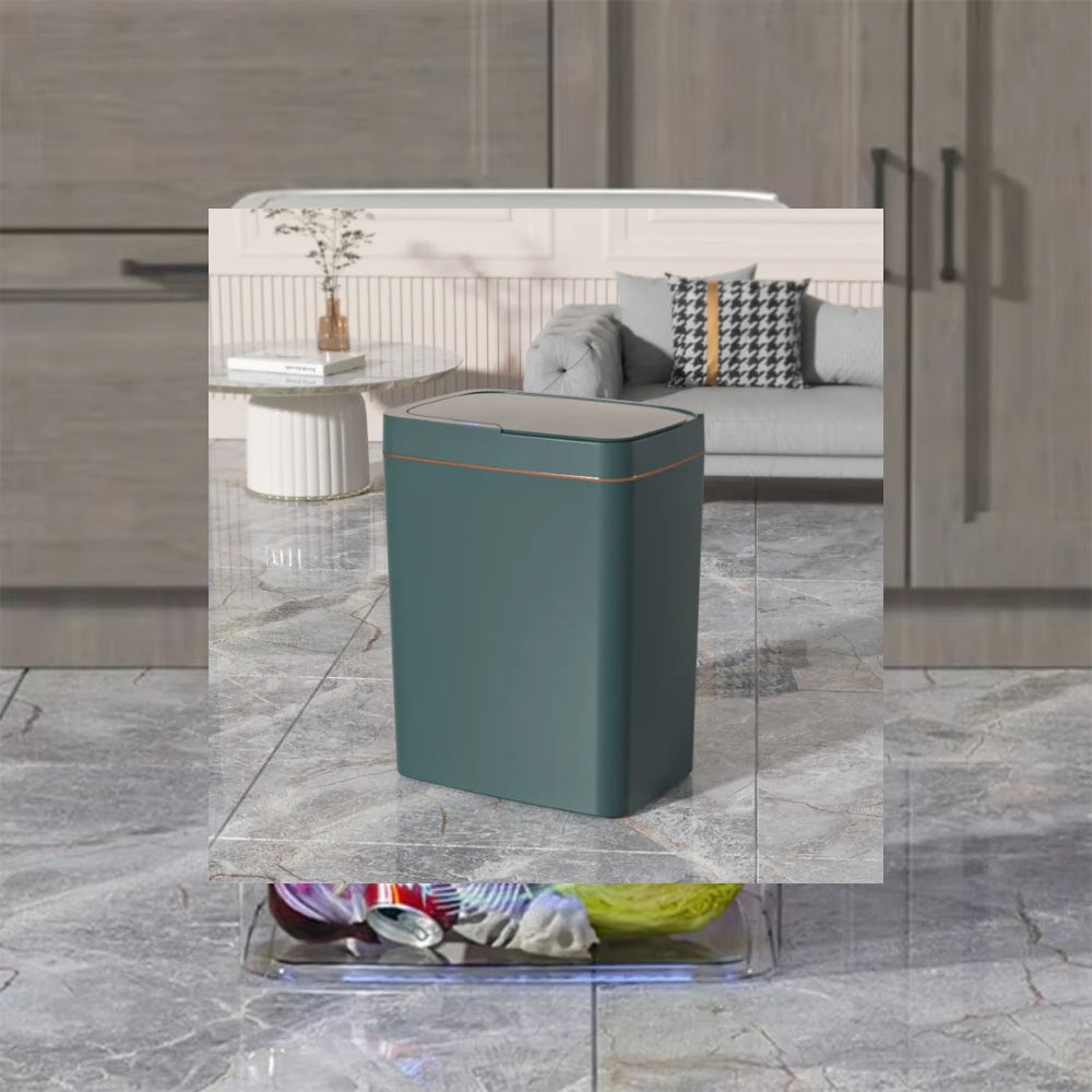 15L Smart Bathroom Trash Bin with Smart Lid - The Grand Bazaar of Australia