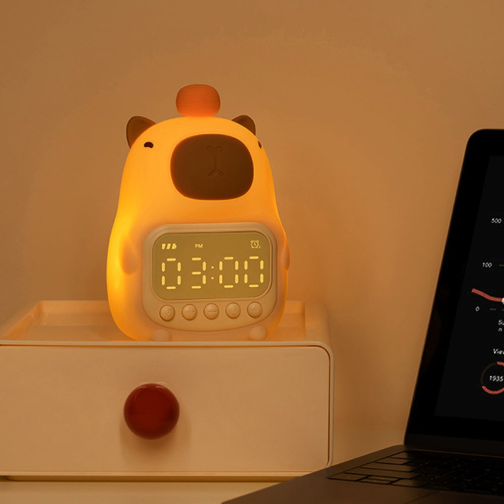 Capybara Night Light Children Alarm Clock Night Lamp - The Grand Bazaar of Australia