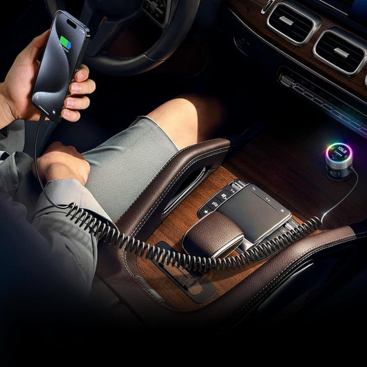 60W Car Wireless FM Transmitter with Car Charger - The Grand Bazaar of Australia