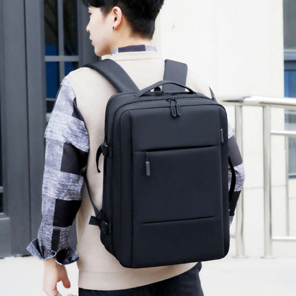 Large Capacity Expandable Travel Backpack with USB Port - The Grand Bazaar of Australia
