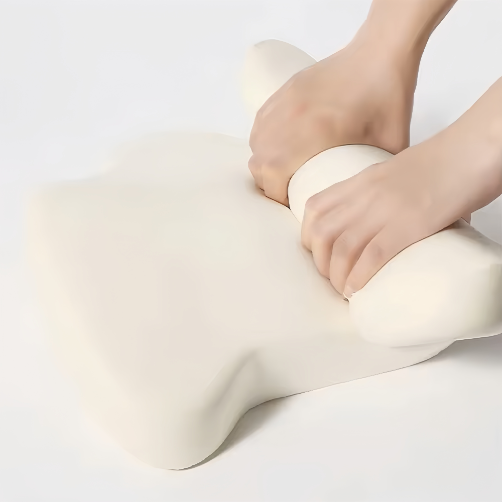 Car Lumbar Back Support Memory Foam Soft Headrest Neck Pillow Cushion - The Grand Bazaar of Australia