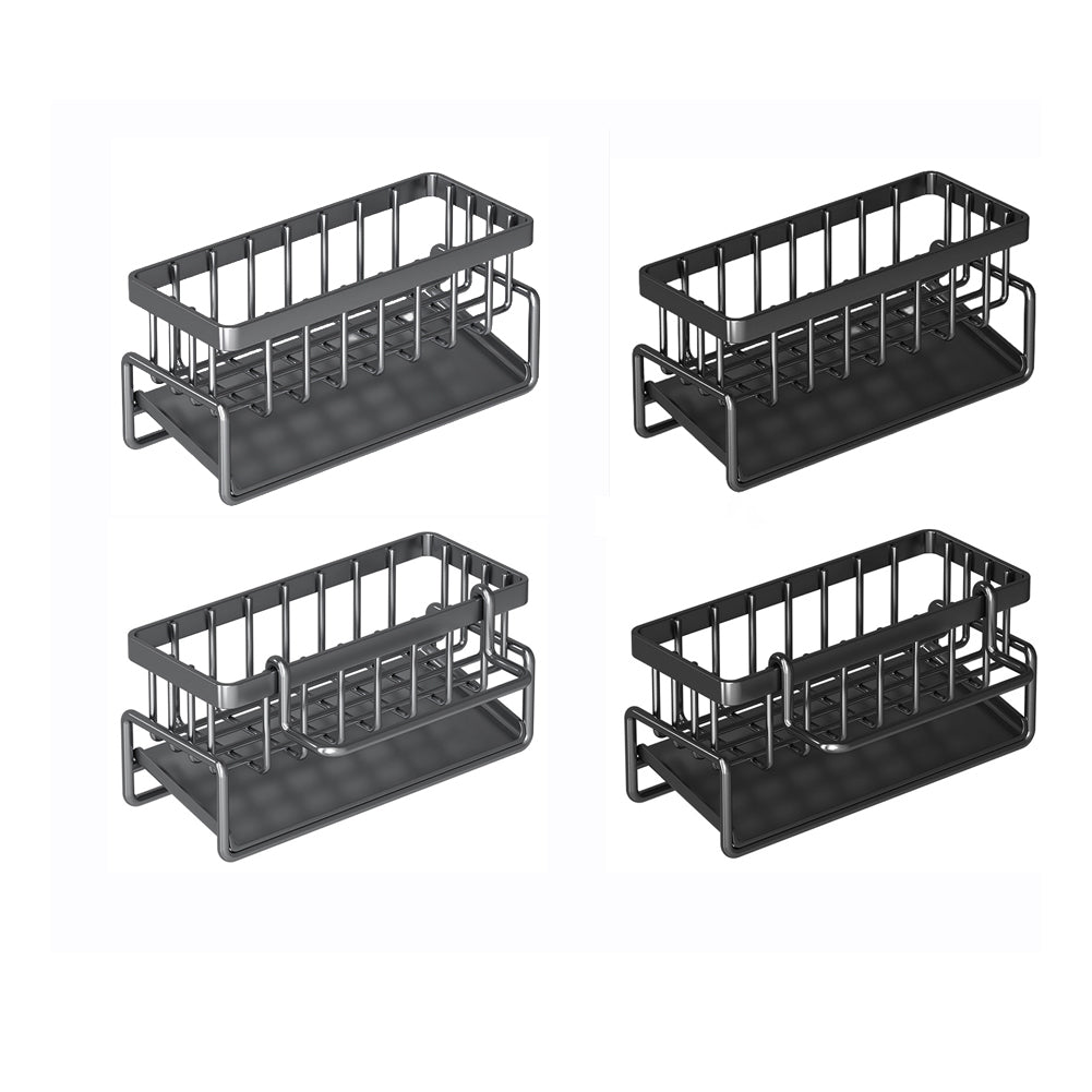 Multi-Functional Stainless Steel Sink Organizer with Drain Rack - The Grand Bazaar of Australia