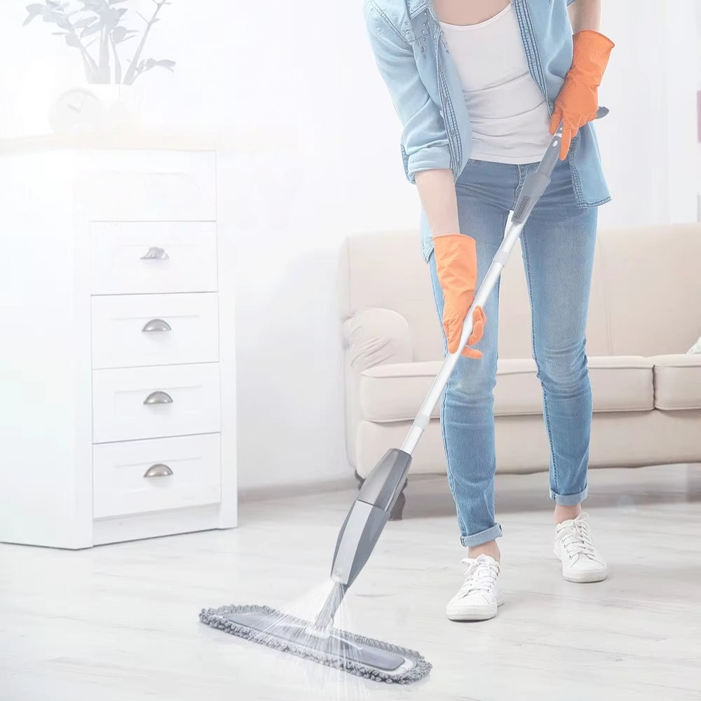 Magic Spray Mop with Reusable Microfiber Pads 360 Degree Handle - The Grand Bazaar of Australia