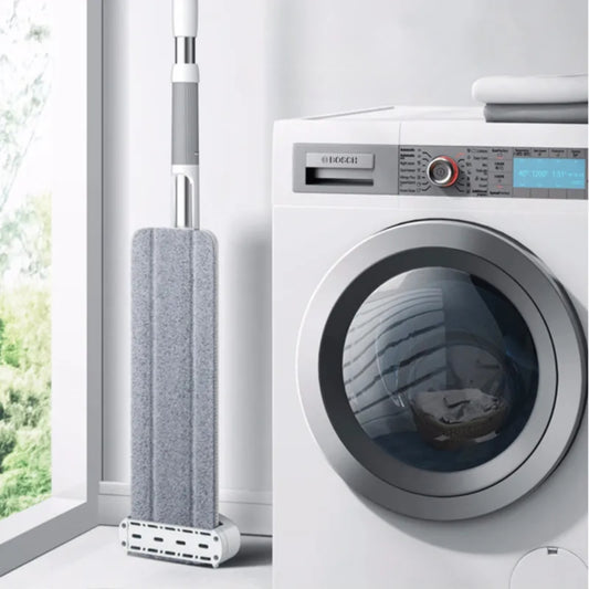 Hands-Free Floor Cleaning Flat Mop - The Grand Bazaar of Australia