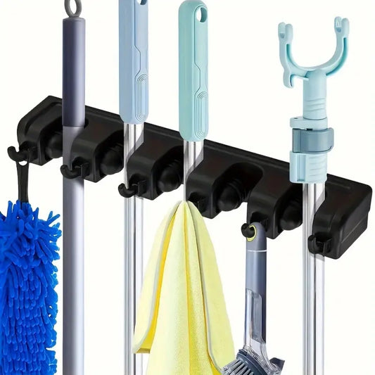 Multi Functional Wall Mounted Mop Holder - The Grand Bazaar of Australia