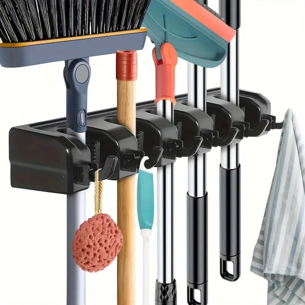 Multi Functional Wall Mounted Mop Holder - The Grand Bazaar of Australia