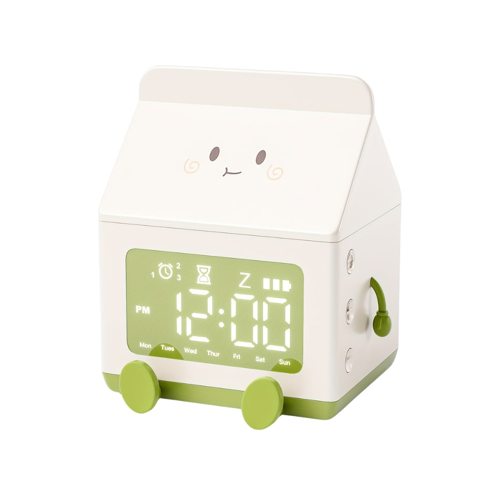 Milk Box Digital Alarm Clock - The Grand Bazaar of Australia