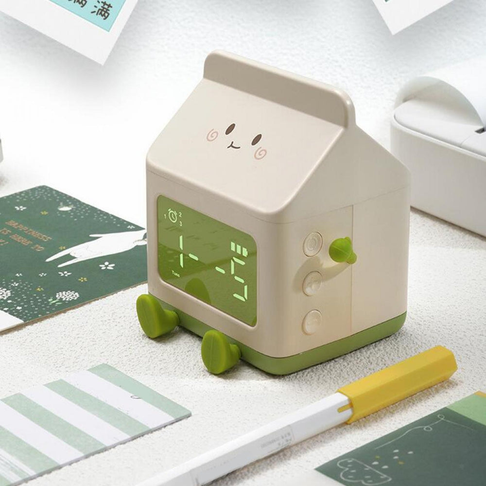 Milk Box Digital Alarm Clock - The Grand Bazaar of Australia