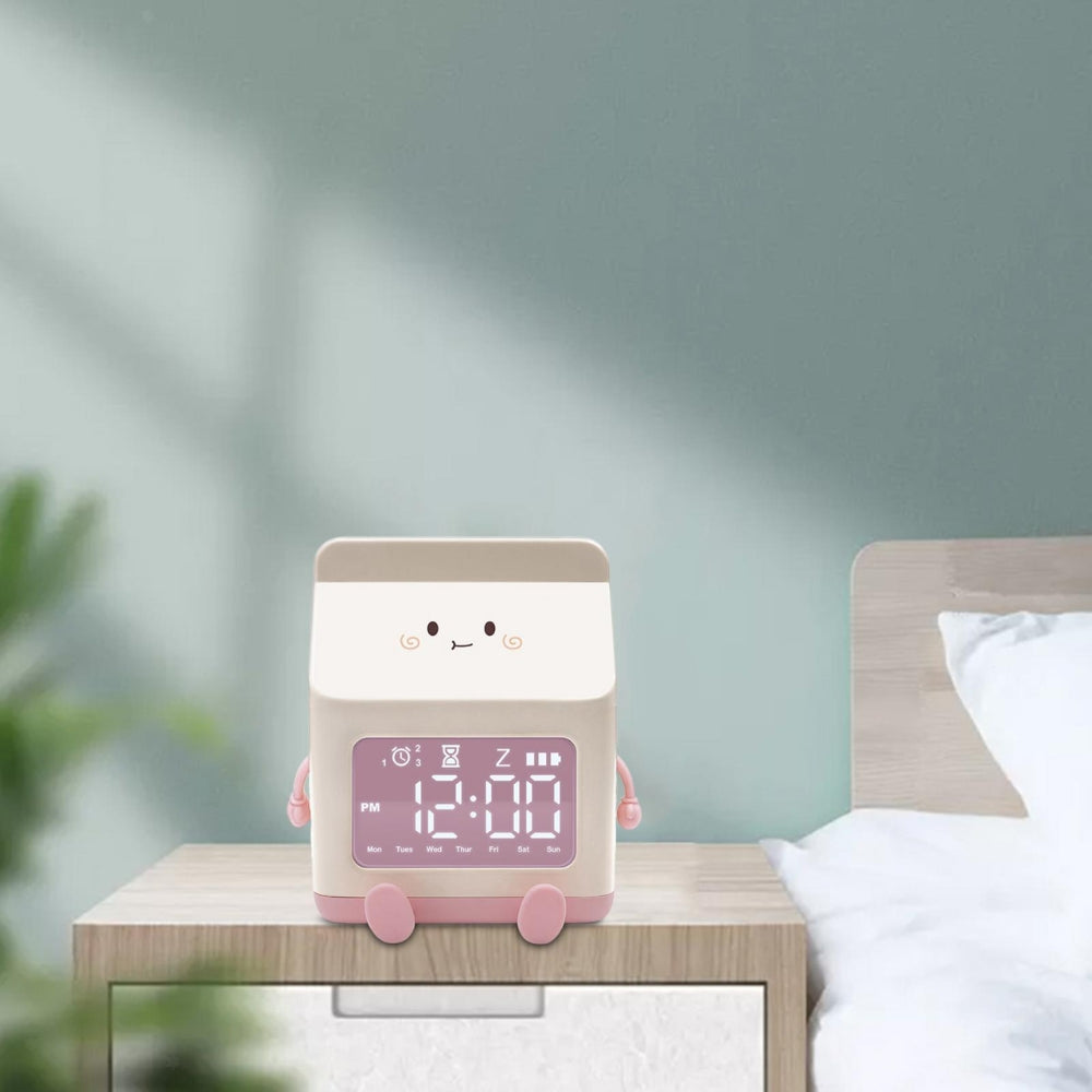 Milk Box Digital Alarm Clock - The Grand Bazaar of Australia