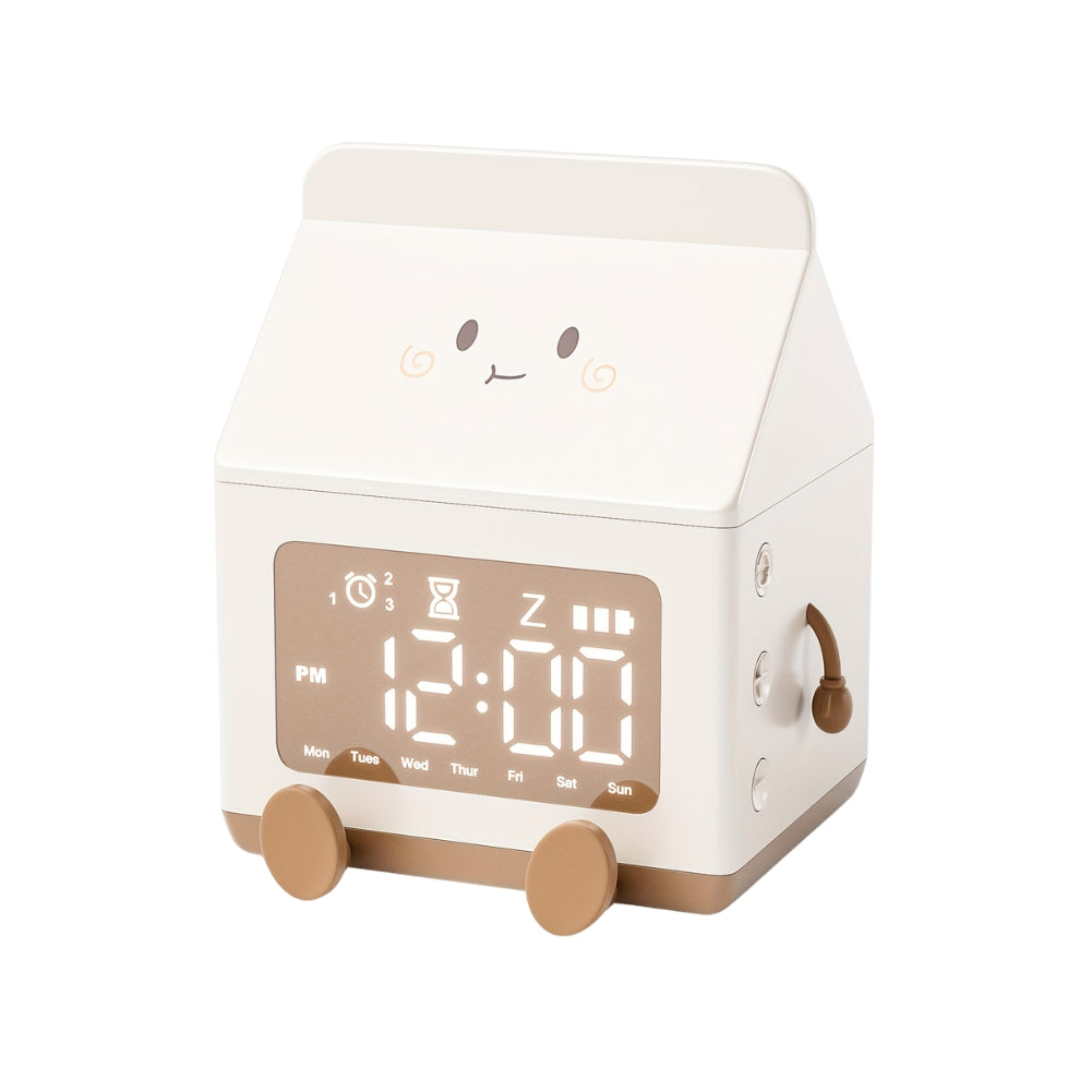 Milk Box Digital Alarm Clock - The Grand Bazaar of Australia