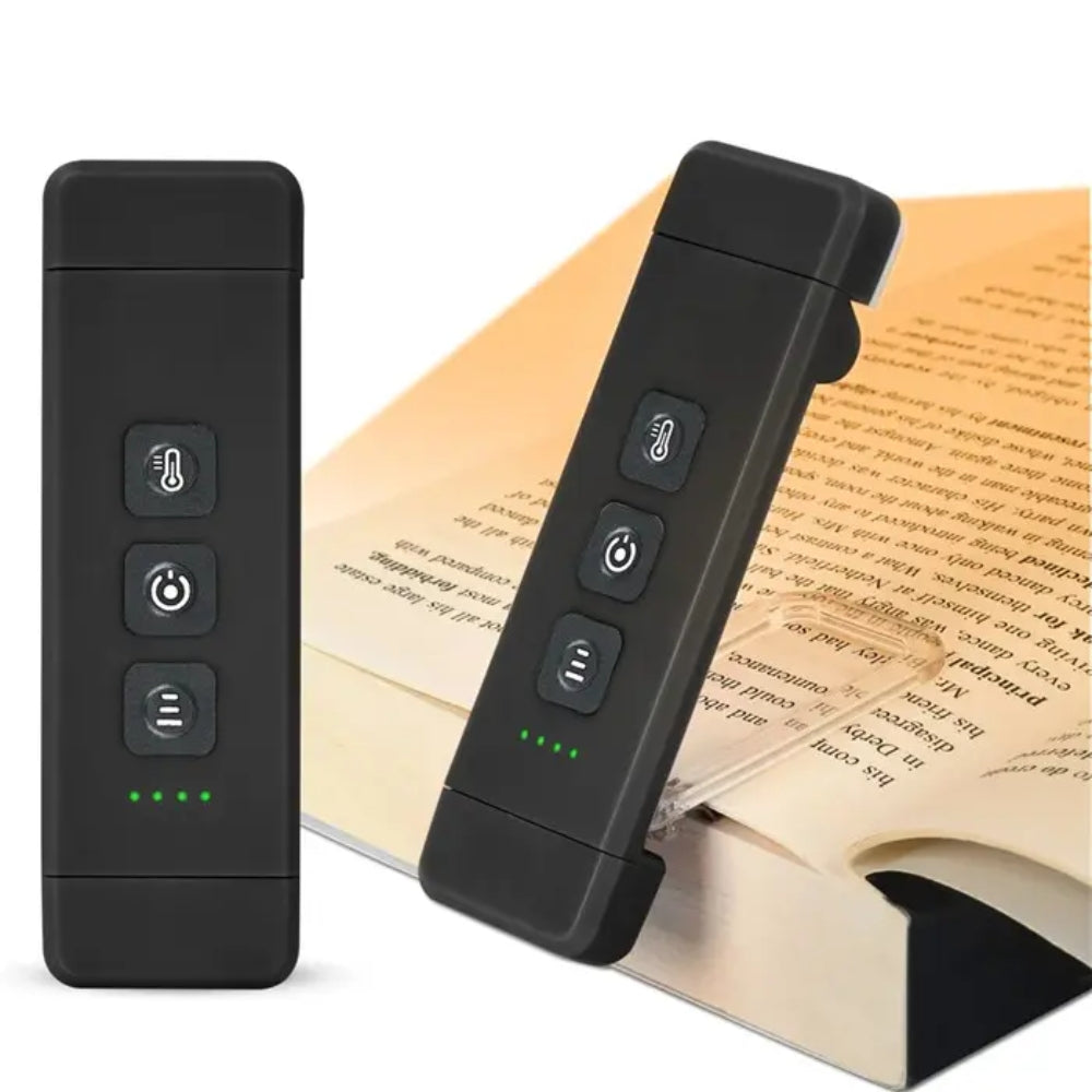 Portable USB Rechargeable Clip on Book Light with Timer - The Grand Bazaar of Australia
