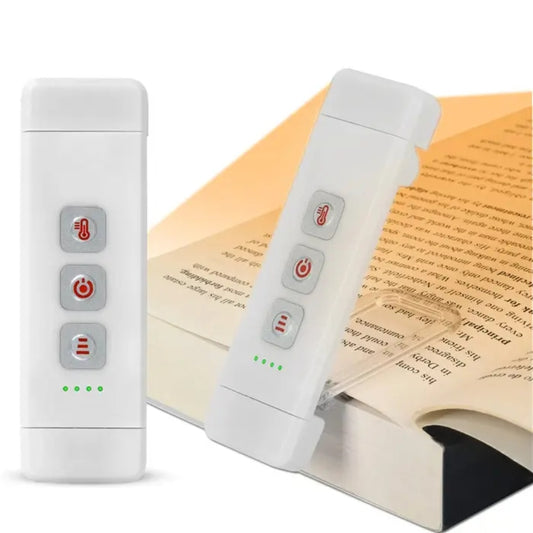 Portable USB Rechargeable Clip on Book Light with Timer - The Grand Bazaar of Australia