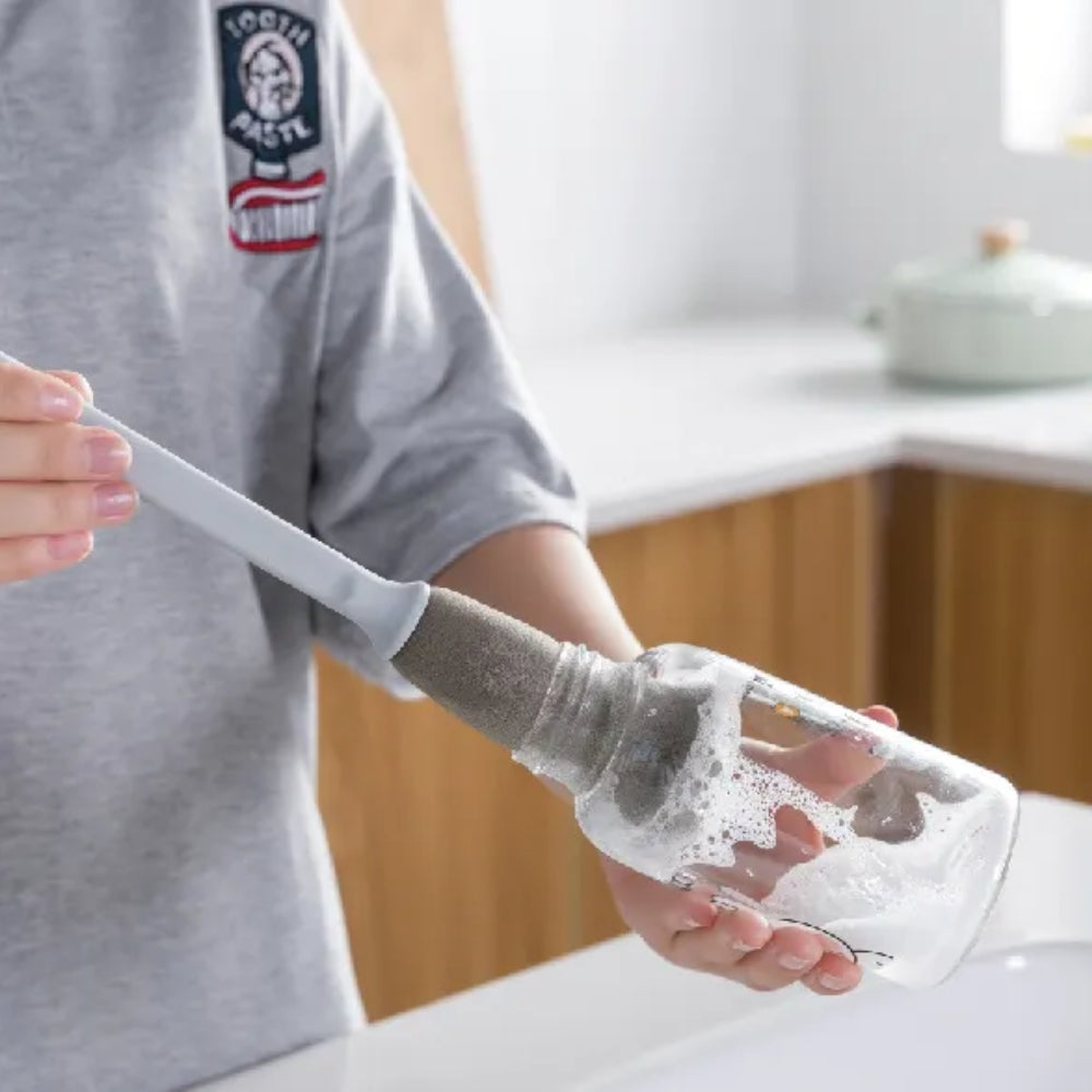 Bottles Cleaner Brush with Long Handle Sponge Brush - The Grand Bazaar of Australia