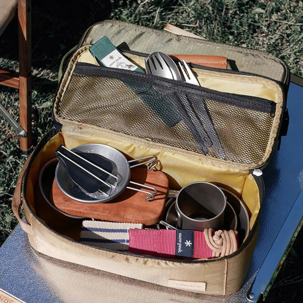 Outdoor Picnic Tableware Cups and Utensils Storage Bag - The Grand Bazaar of Australia
