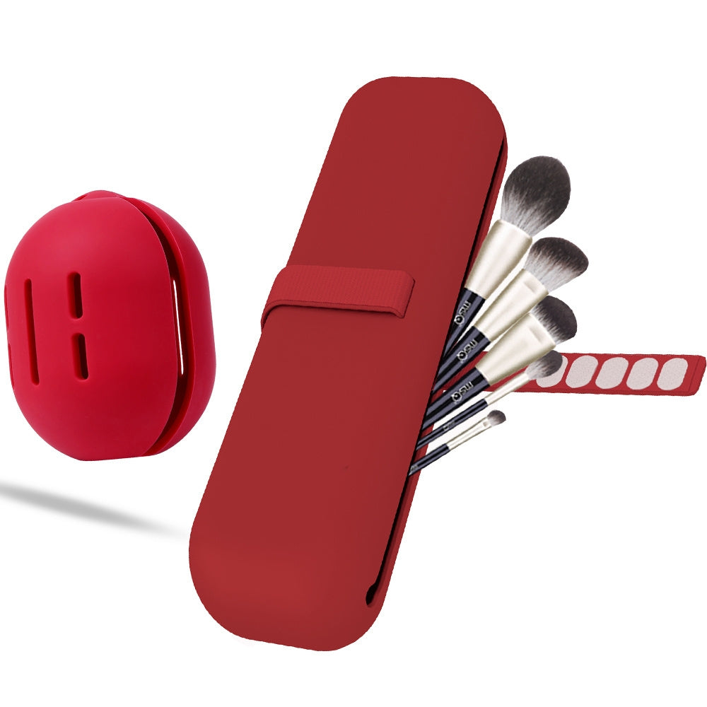 Makeup Brush Holder Silicone Travel Bag - The Grand Bazaar of Australia