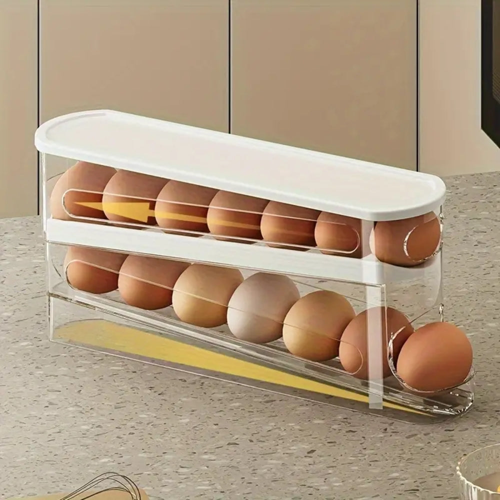 2 Tier Fridge Egg Storage Box - The Grand Bazaar of Australia