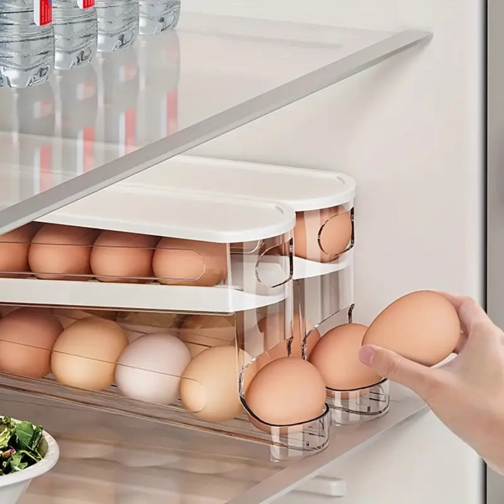 2 Tier Fridge Egg Storage Box - The Grand Bazaar of Australia