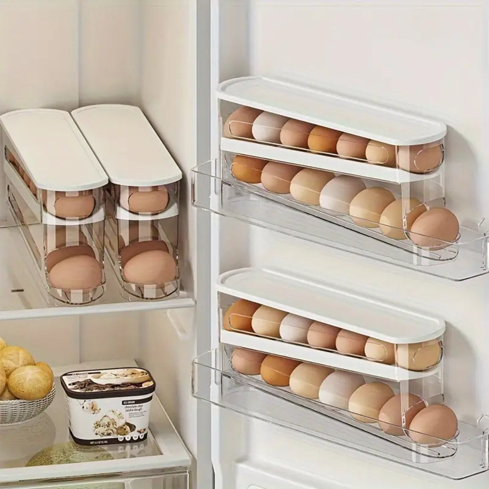 2 Tier Fridge Egg Storage Box - The Grand Bazaar of Australia