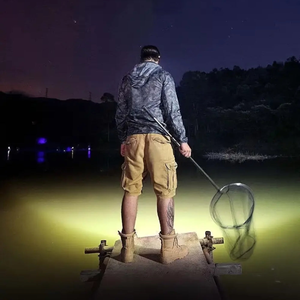 Rechargeable LED Head Flashlight - The Grand Bazaar of Australia