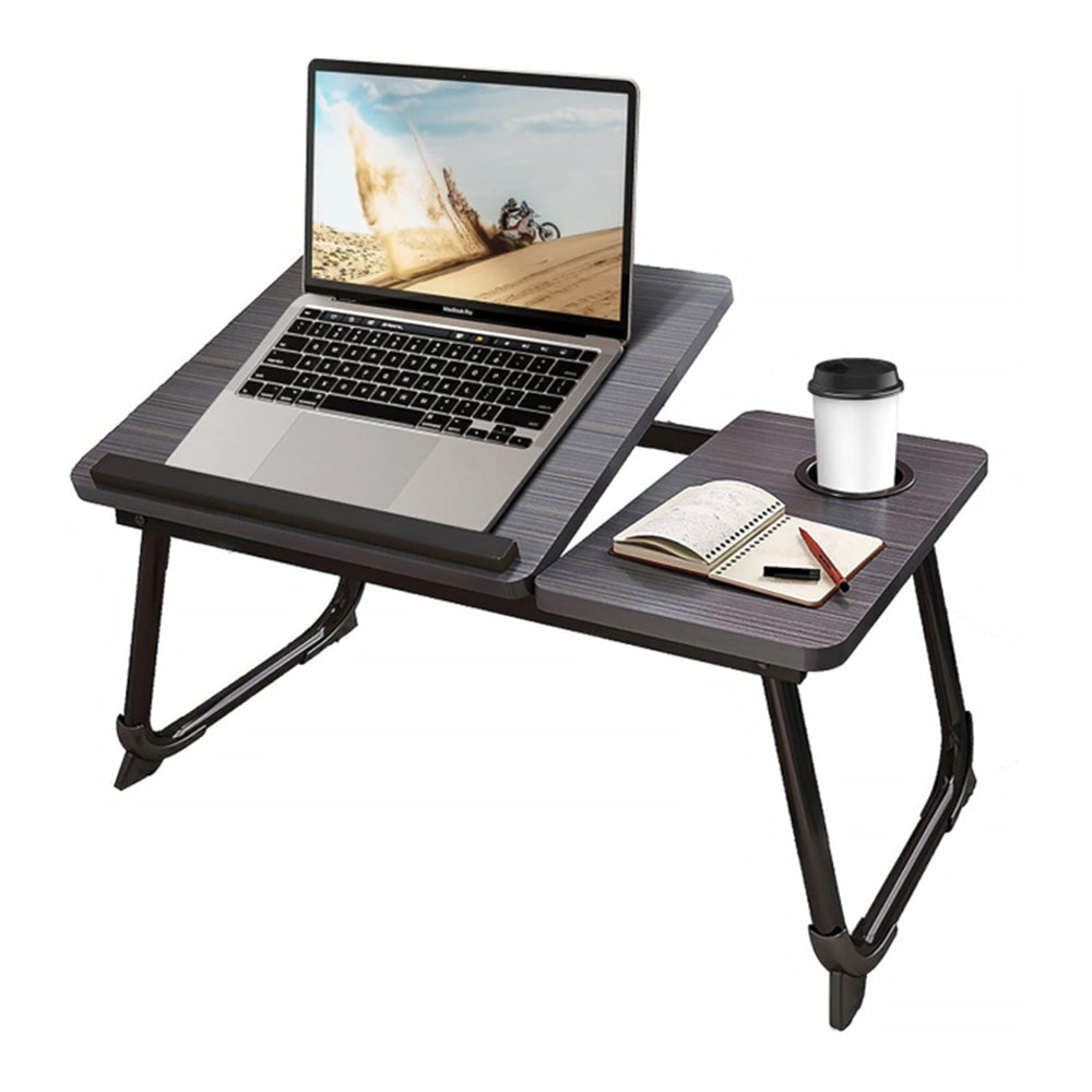 COMFEYA Adjustable Laptop Desk for Bed or Couch - Ergonomic Lap Desk with Cup Holder - The Grand Bazaar of Australia