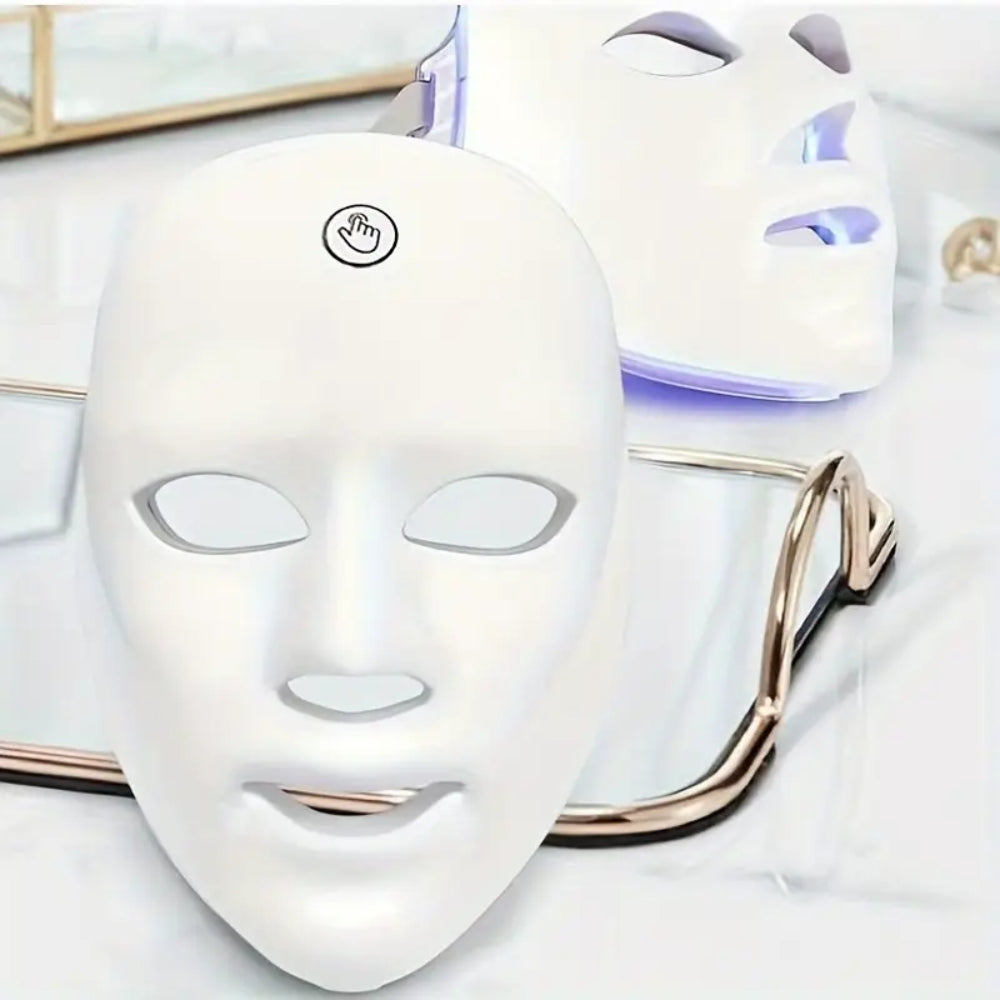 7 Colors LED Rejuvenation Light Therapy Facial Mask - The Grand Bazaar of Australia