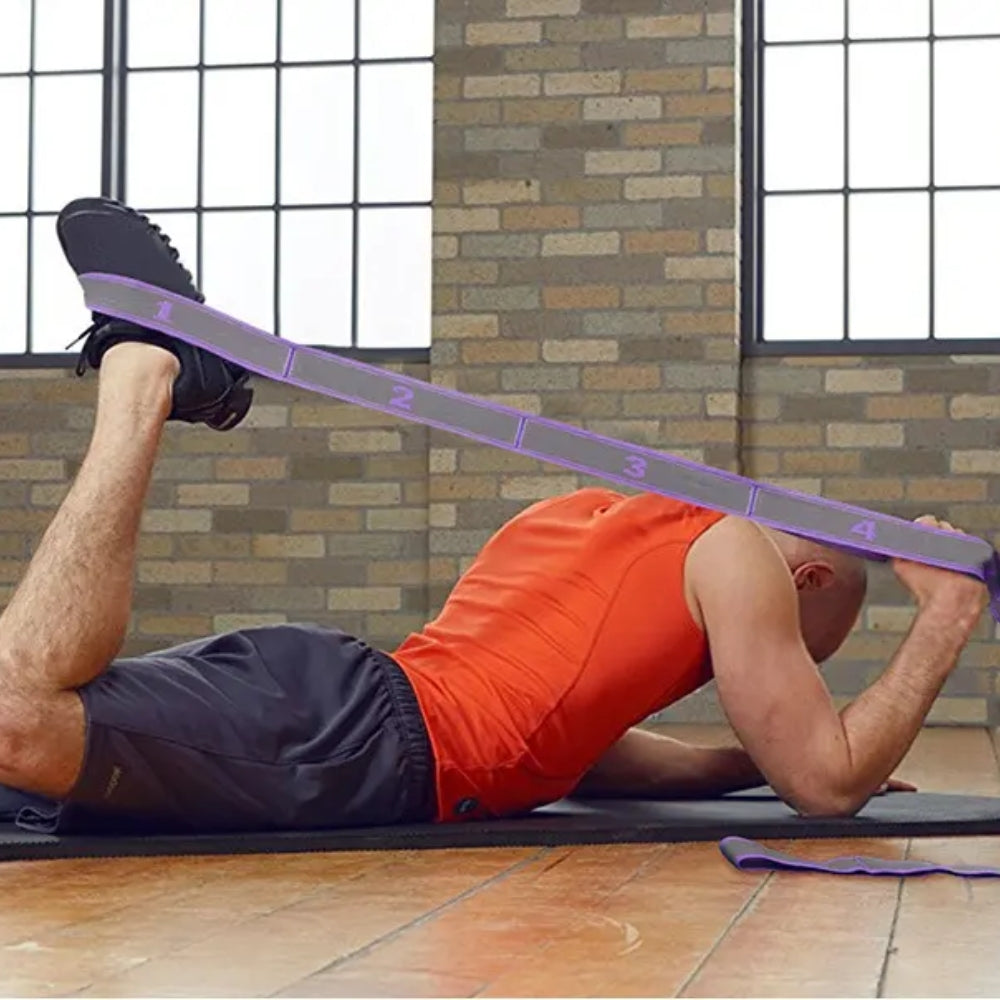 Multi Section Elastic Yoga Resistance Bands - The Grand Bazaar of Australia