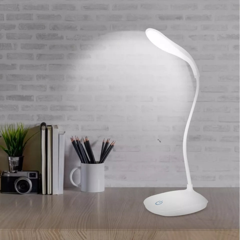 Rechargeable LED Desk Light Touch Sensor Bedside Table Reading Lamp - The Grand Bazaar of Australia