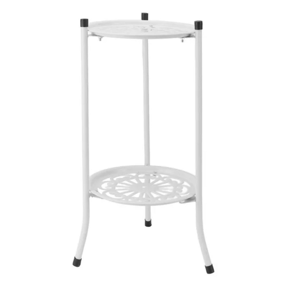 2 Tier Metal Plant Stand for Indoor and Outdoor Decoration - The Grand Bazaar of Australia