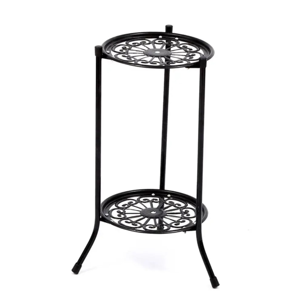 2 Tier Metal Plant Stand for Indoor and Outdoor Decoration - The Grand Bazaar of Australia