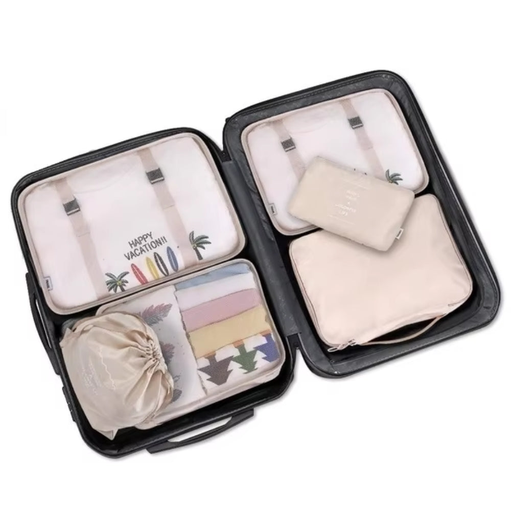 8 Pcs Travel Organizer Bag Set - The Grand Bazaar of Australia