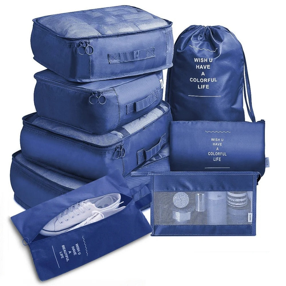 8 Pcs Travel Organizer Bag Set - The Grand Bazaar of Australia