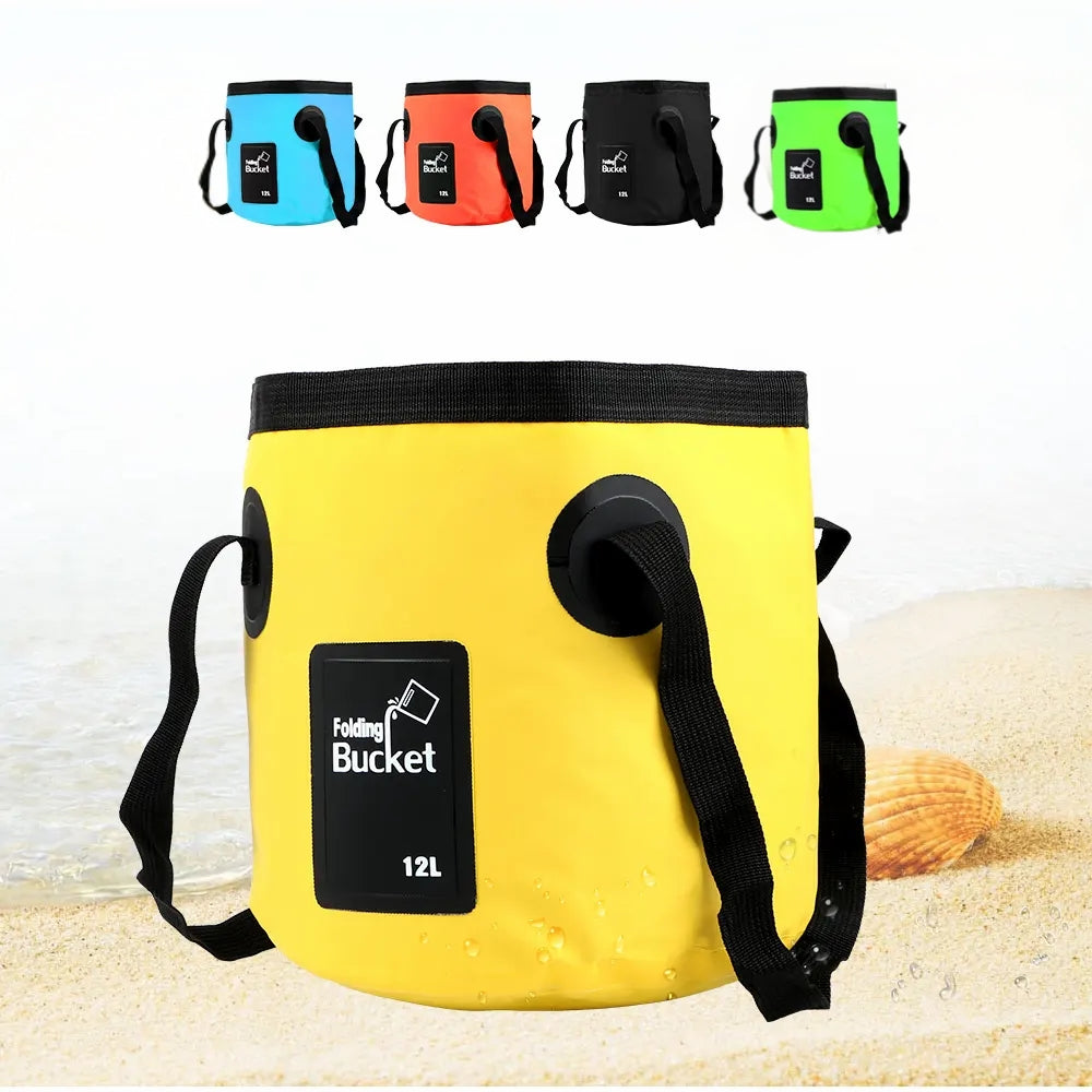 12L Folding Bucket Portable Outdoor Travel Essential - The Grand Bazaar of Australia
