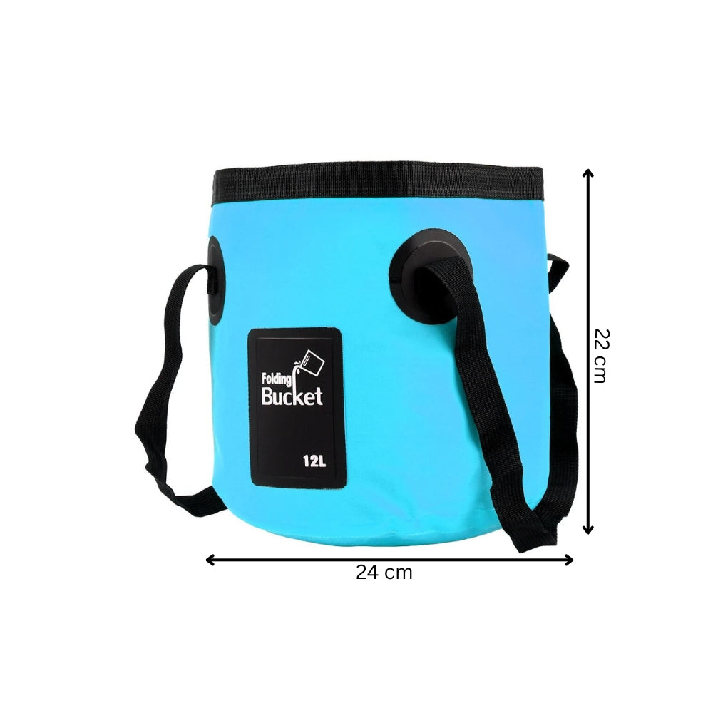 12L Folding Bucket Portable Outdoor Travel Essential - The Grand Bazaar of Australia