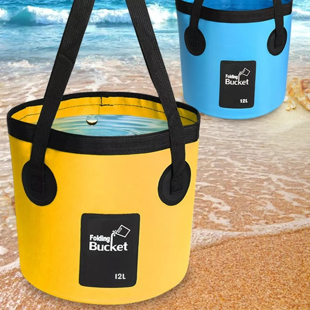 12L Folding Bucket Portable Outdoor Travel Essential - The Grand Bazaar of Australia