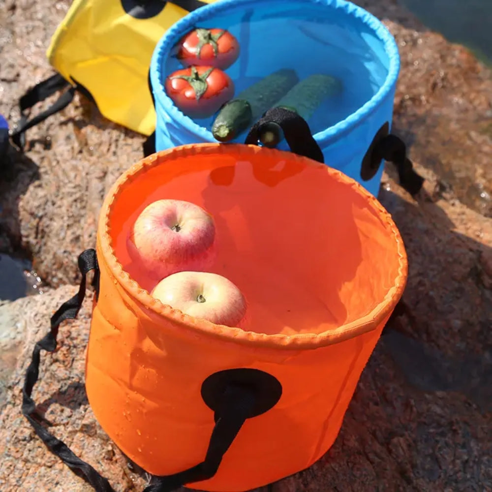12L Folding Bucket Portable Outdoor Travel Essential - The Grand Bazaar of Australia