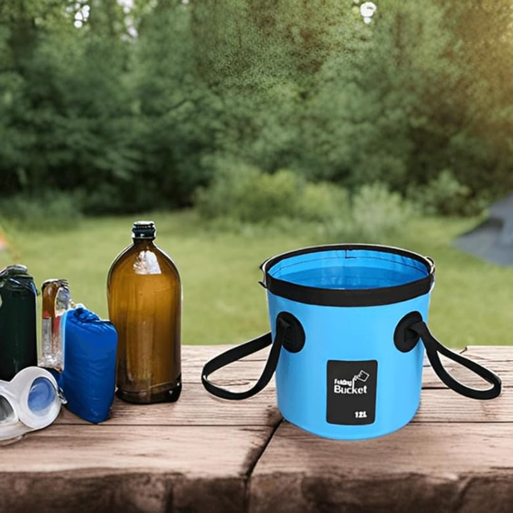 12L Folding Bucket Portable Outdoor Travel Essential - The Grand Bazaar of Australia