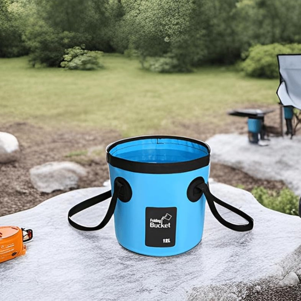 12L Folding Bucket Portable Outdoor Travel Essential - The Grand Bazaar of Australia